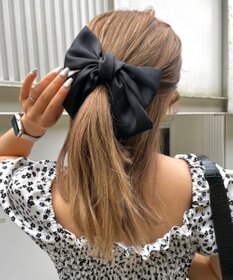 WEGO BIGリボンバレッタ