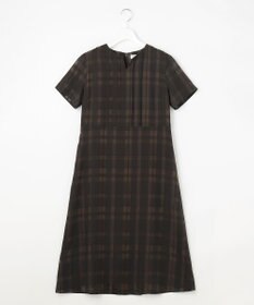J.PRESS LADIES S シャドーチェック ワンピース