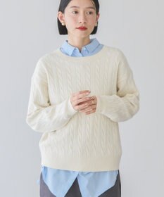 AMERICAN HOLIC バイパチケーブルニットプルオーバー