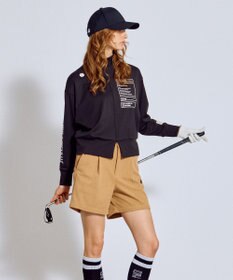 PW CIRCULUS 【吸水速乾 / UV遮蔽率99.5% UVカット / ストレッチ】【WOMEN】ドルマンスリーブモックネックT ゴルフウェア レディース