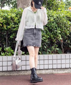 WEGO ダブルジップメッシュパーカー