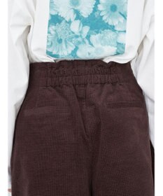 earth music&ecology ワッフルコーデュロイショートパンツ