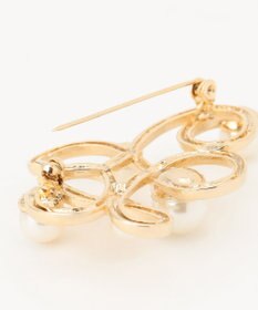 組曲 ラインドロップパール ブローチ