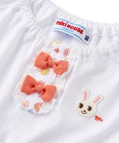 MIKI HOUSE HOT BISCUITS 【ミキハウス】【80-120cm】 半袖ワンピース