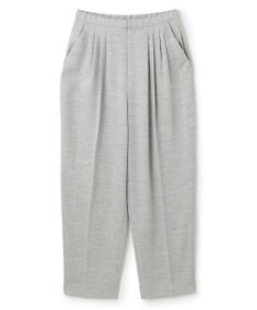 uncrave リネンライクツイル テーパードパンツ