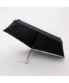 UNBILLION カシュネ cachenez / PU軽量バイカラー自動開閉3段折りたたみ傘