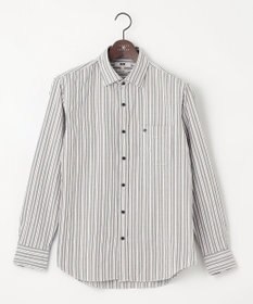 JOSEPH ABBOUD 【オーガニックコットン】オーガニックコードストライプ シャツ