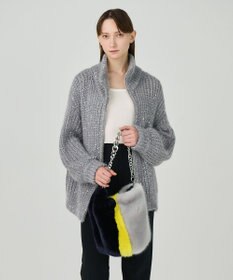 GRACE CONTINENTAL a point etc 配色チェーンバッグ