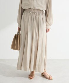 Green Parks サラフレワイドパンツ（無地）