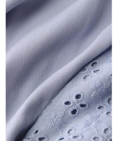 earth music&ecology レースラッフルブラウス