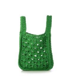 UNBILLION cachecache 柄編みショッパーミニトート