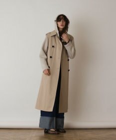 GRACE CONTINENTAL パーカーコンビトレンチ