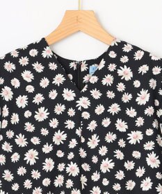 組曲 L 【組曲×setsuko sagittaire】ハイカウントストレッチプリントワンピース