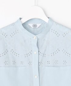 J.PRESS LADIES 【WEB限定カラーあり】エンブロイダリー シャツ ワンピース