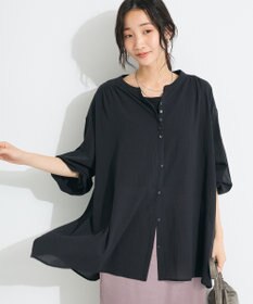 CRAFT STANDARD BOUTIQUE ジョーゼットスキッパーシャツ