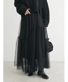 Green Parks ・ＥＬＥＮＣＡＲＥ　ＤＵＥ　チュールティアードスカート