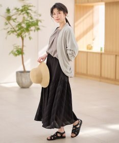 ANY 【洗濯機可/UVケア】ドルマンスリーブカーディガン