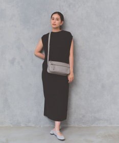 TOPKAPI 【Breath TOPKAPI】SUPPLE サプル シボレザー スワローマチ ワイド ショルダーバッグ