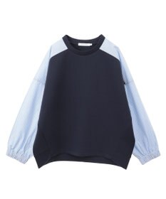 AMERICAN HOLIC 異素材コクーンポンチプルオーバー