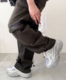 WEGO 【SMLサイズ展開】ボリュームスニーカー