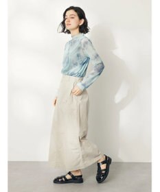 CRAFT STANDARD BOUTIQUE タイダイメッシュボトルネックインナー