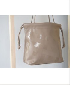 MIYABIYA La quoh with kirakaracho　角つなぎ ソフトレザー ミディアムトート