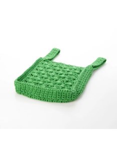 UNBILLION cachecache 柄編みショッパーミニトート