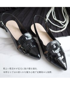 Pointer 日本製 本革グルカ風ミュール