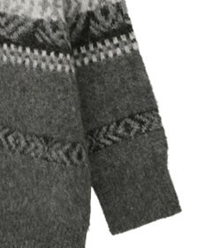 AMERICAN HOLIC アソート柄シャギーニットカーディガン