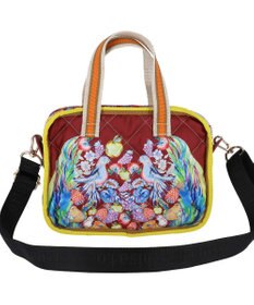 tsumori chisato CARRY tcアニマルキルト ショルダーバッグ ミニボストン