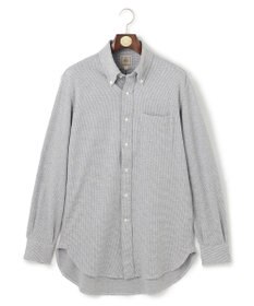 J.PRESS MEN 【Single Needle Tailoring / 形態安定】リッチジャージーコットン ネルシャツ/B.D.