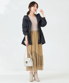 ANY SIS 【洗える】ネックポイントリブ ニット