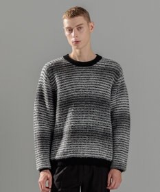 JOSEPH HOMME ヘアリーグラデーション　クルーネックニット