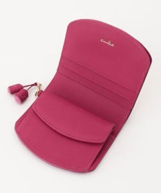airlist 【カラフル・本革】コンパクト二つ折り財布　タッセル　Tassel