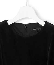 23区 【APPLAUDIR】ベロアコンビ ドレス