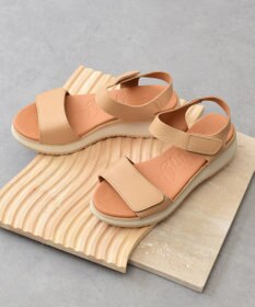 INTER-CHAUSSURES 【Oh my Sandals】ベルクロローヒールサンダル