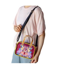 tsumori chisato CARRY tcアニマルキルト ショルダーバッグ ミニボストン