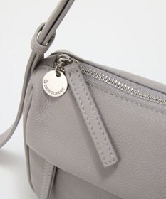 TOPKAPI 【Breath TOPKAPI】SUPPLE サプル シボレザー スワローマチ ワイド ショルダーバッグ