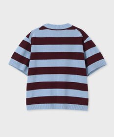 Paul Smith ボーダー プリント 半袖ニット