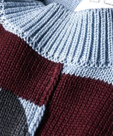 Paul Smith ボーダー プリント 半袖ニット