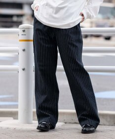 WEGO 【ユニセックス着用ITEM/XSSMLサイズ展開/ウエストゴム】ユルフィットコットンイージーパンツ