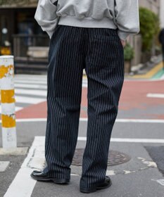 WEGO 【ユニセックス着用ITEM/XSSMLサイズ展開/ウエストゴム】ユルフィットコットンイージーパンツ