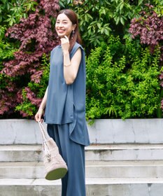 Tiaclasse 【洗える】カットツイルセットアップ（2点セット）