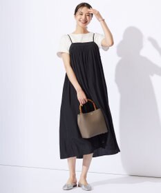 J.PRESS LADIES 【WEB限定・洗える】キャミワンピース カットソー ツインセット