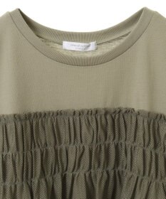 Green Parks メッシュドッキングレイヤーチュニック