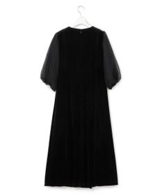 23区 【APPLAUDIR】ベロアコンビ ドレス