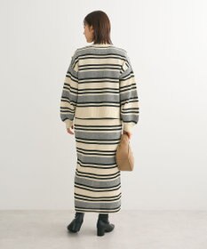 Green Parks ランダムボーダーニットプルオーバー