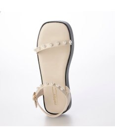 MODE ET JACOMO <noyau>パールデザイン厚底スポーツサンダル