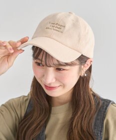 Green Parks ｅｖｅｒｙｗａｌｋ．コーデュロイロゴキャップ