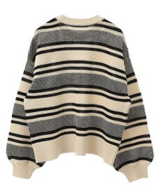 Green Parks ランダムボーダーニットプルオーバー